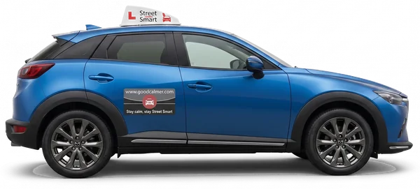Street Smart Driving dual-control Mazda CX-3 vehicle